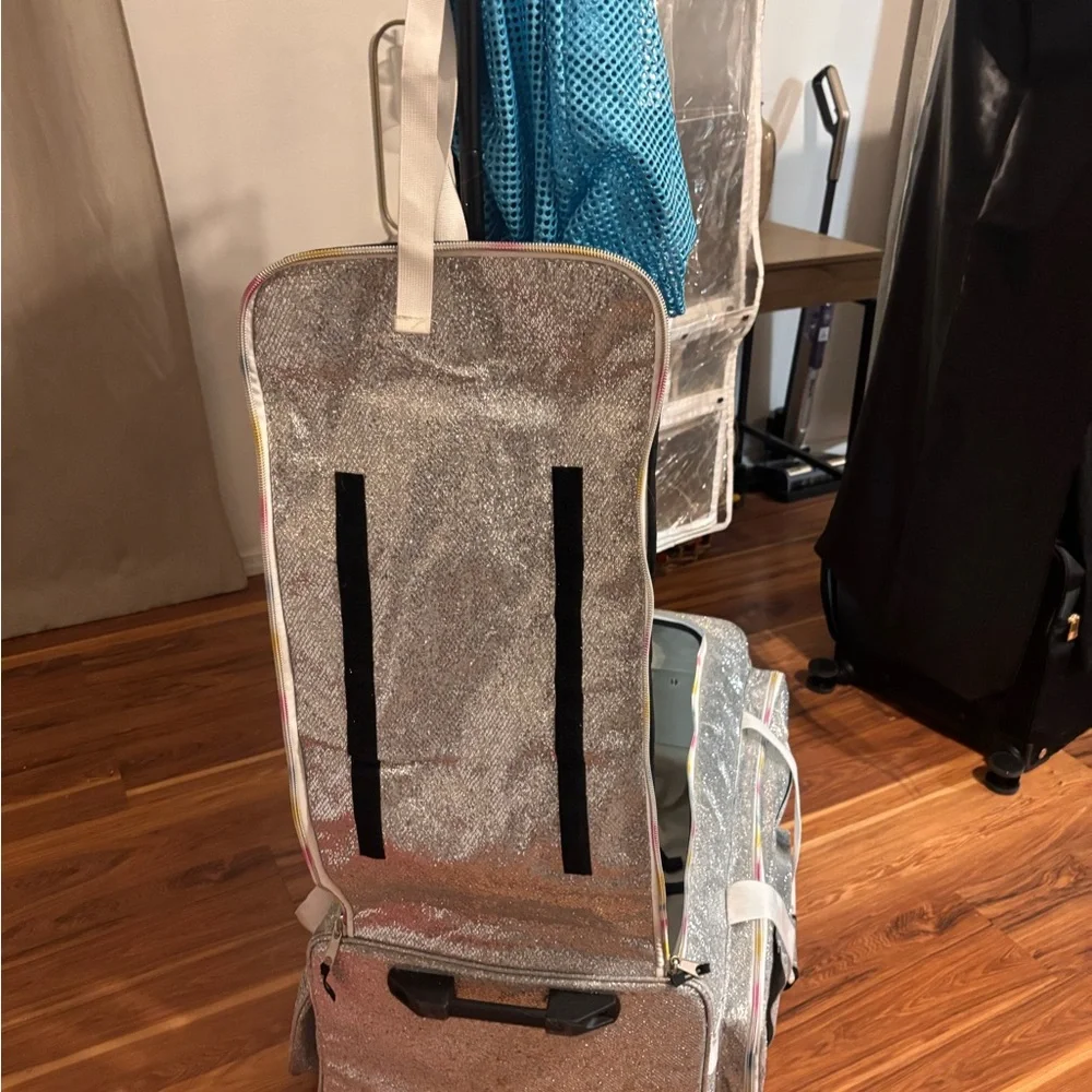 Silver Garment Storage Bag